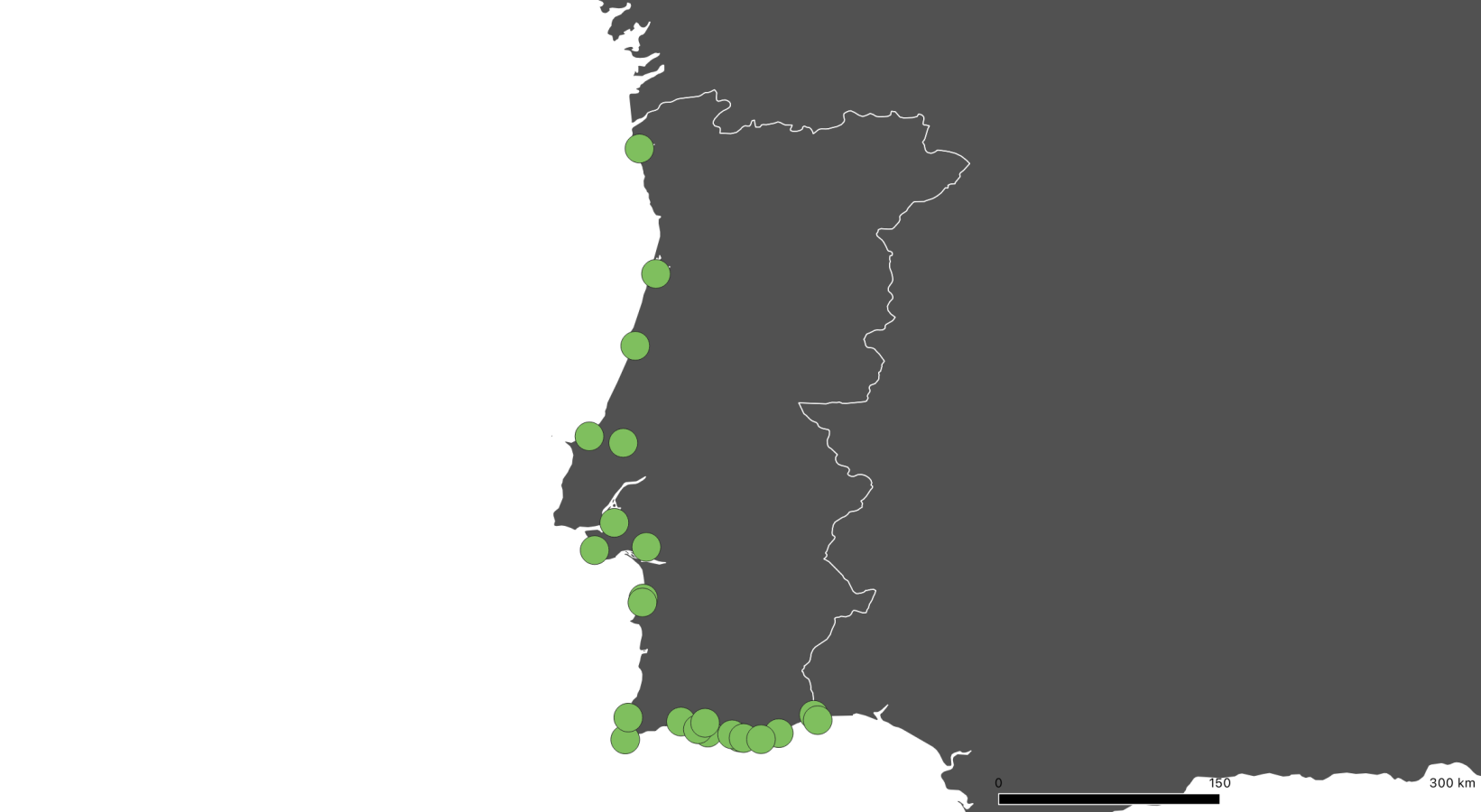 Distribuição Ruppias